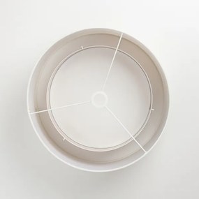 Brilagi - CERIA LED felületre szerelhető csillár 1xE27/40W/230V Ø 50 cm fehér/bézs