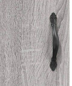 vidaXL szürke sonoma színű szerelt fa íróasztal 140x50x75 cm