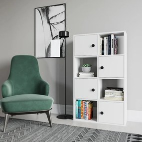 Polcos szekrény 72x25x123cm barna FUR1956-2