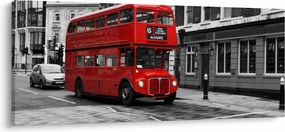 Kép - London busszal (120x50 cm)