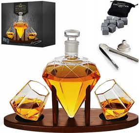 Whisky Kancsó Kristály Kancsó Gyémánt Whisky Kövek Szett