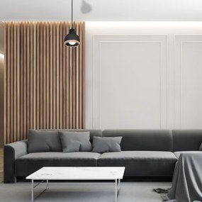 Csillár zsinóron OVAL 1xE27/60W/230V fekete