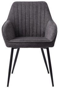 Sötétszürke étkezőszék Nolan – Unique Furniture