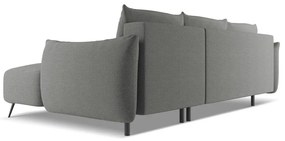 Világosszürke sarokkanapé (jobb oldali) Malie – Makamii