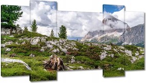 Festmények 120x65 Hegyi kilátás Tájkép