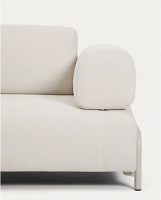 Bézs zsenília moduláris kanapé 200 cm Compo – Kave Home