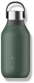 Chilly's Bottles termosz palack - erdőzöld 350ml, Series 2 edition