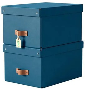 Tárolódoboz, M méret, LEITZ Puro, óceánkék (E61490068)