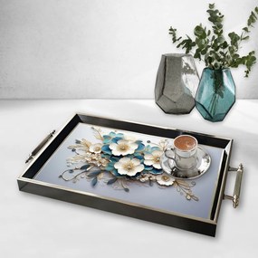 Üveg tálca, 38×24 cm – TPG9901