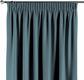 Függöny ráncoló szalaggal 1 db 130x260cm kék