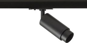 RENDL OPTIMUS 2 egyáramkörös sínre fekete 230V LED GU10 9W 25 65°