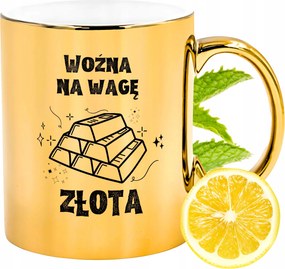 Prémium Arany Csillogó Bögre Gondnoknőnek Ajándék Nyomtatott Fotóval