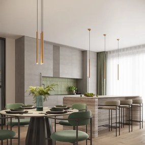 Sollux SL.1342 - Csillár zsinóron ARCHE 3xG9/8W/230V arany