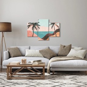 Kép - Pálmafák a tengernél (90x60 cm)