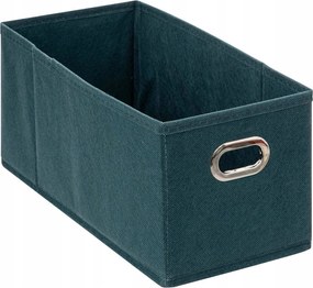 Textil Tároló Doboz fogantyúkkal Organizer kék