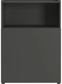 Antracitszürke könyvespolc 80x120 cm Mailand – Germania