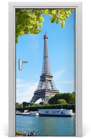 Ajtó méretű poszter Eiffel-torony 75x205 cm