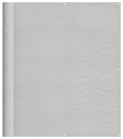 világosszürke 100% oxford poliészter erkélyparaván 120 x 300 cm