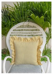 Pamut párnahuzat 45x45 cm Ruffled – Mila Home
