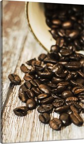 Vászonkép Konyha Szórt kávé 70x120 cm