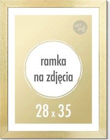 Képkeret 28x35 arany keret képkeret