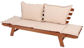 Fortuna kerti pad, eukaliptuszfából - Garden Pleasure