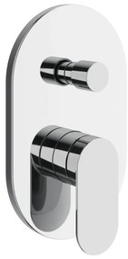 Ravak X070454 - Falba építhető zuhanycsaptelep CHROME fényes króm