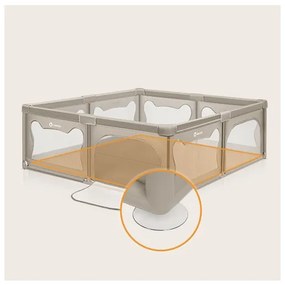 Lionelo - Járóka WILLOW XL bézs