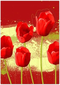 Poszterek 70x100 Piros pipacs