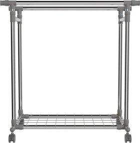 Juskys Kerékkel ellátott fém ruhállvány