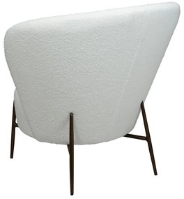 Fehér buklé fotel Orbit – DAN-FORM Denmark