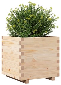 tömör fenyő kerti virágláda 50 x 50 x 49,5 cm