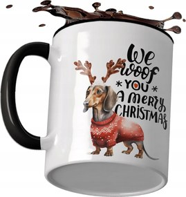 Karácsonyi Bögre Tacskó Kutyával Ajándék Kutya Mama Kutya Apa Lps Miniatűr