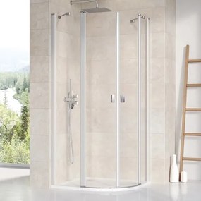 Zuhanysarok negyedkör 90x90 cm Ravak Chrome 3Q170U00Z1