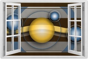 Poszterek 90x60 Divatos gömbök Absztrakt