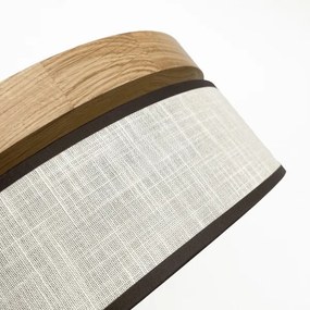 Brilagi - BELLADONNA LED mennyezeti lámpa LED/36W/230V, átm. 40 cm, krémszín/tölgy