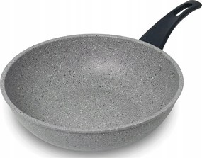 Wok serpenyő kemény alumíniumból 28cm multifunkciós Non-Stick Flonal