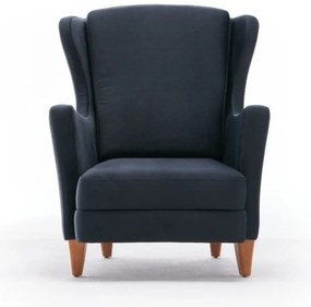 Sötétszürke füles fotel Lola Brejer – Artie