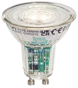 Okos GU10 50 mm-es LED izzók, fényerő: 4,7 W, 345 lm, 2200-4000 K
