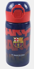 FC Barcelona Barca alumínium szívószálas kulacs 500 ml