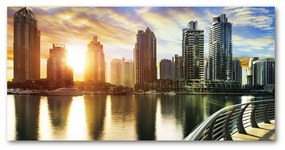 Akrilüveg fotó Dubai naplemente oah-86065088