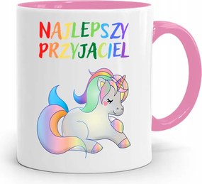 Rózsaszín Bögre Gyerekeknek Az Én Birodalmam +név nyomott mintával