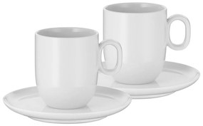 WMF WMF - KÉSZLET 2x Cafe cream csésze csészealjjal BARISTA 170 ml fehér GS0554