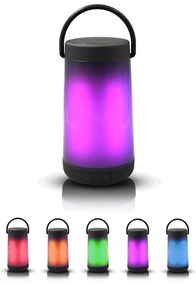 Platinet LED RGB Asztali lámpa Bluetooth hangszóróval 5W/3,7V PL0209