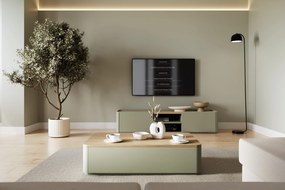 Amilio dohányzóasztal 100 cm fiókos - eukaliptusz / baltic dune tölgy