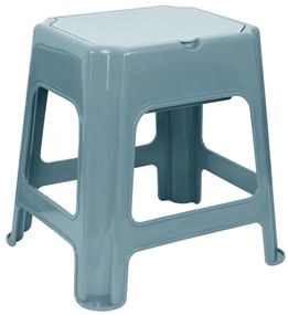 Erga kiegészítők, fürdőszoba szék tárolóhellyel 420x365x425 mm, szürke, ERG-08045