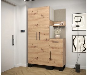 Előszobabútor Amanda 6 (artisan tölgy + bézs). 1085902