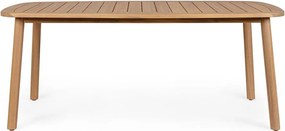 Akácfa kerti étkezőasztal 99x183 cm Pablo – Bizzotto