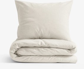 Goldea pamut ágyneműhuzat garnitúra - világos vászonszövésű 140 x 200 és 70 x 90 cm