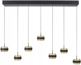 Paul Neuhaus Pure Falling Rings függeszték, fekete metál szürke 22